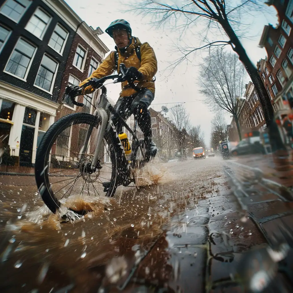 Waarom een voorspatbord essentieel is voor elke fietser